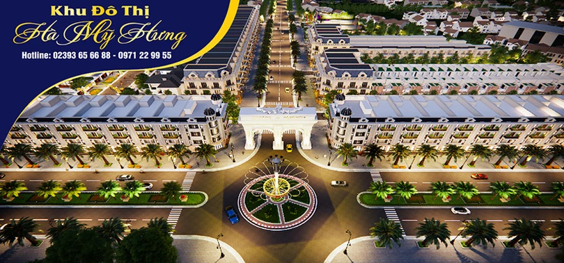Khu đô thị Hà Mỹ Hưng - điểm nhấn của thành phố Hà Tĩnh