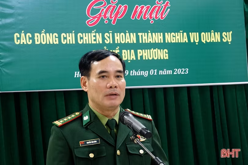 Gặp mặt quân nhân hoàn thành nghĩa vụ quân sự trở về địa phương