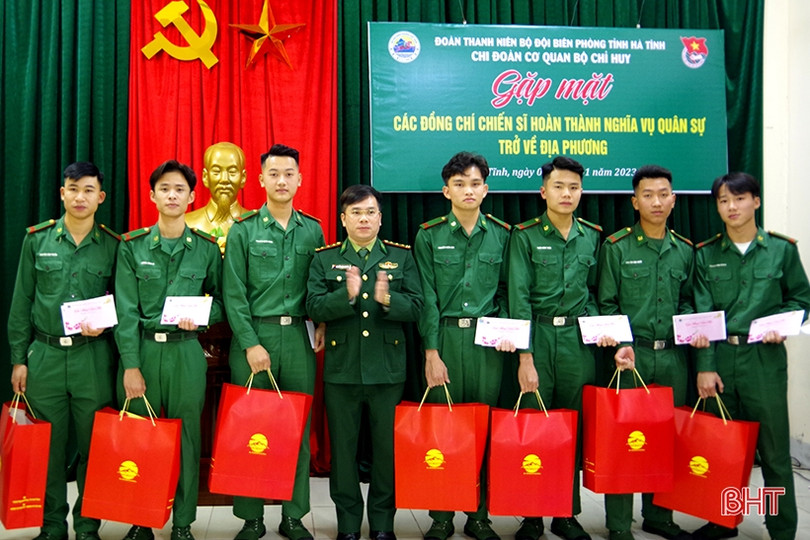 Gặp mặt quân nhân hoàn thành nghĩa vụ quân sự trở về địa phương