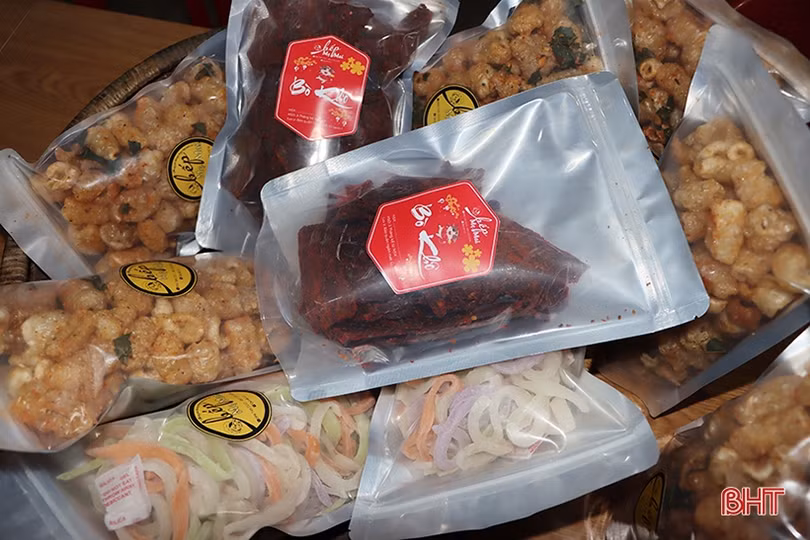 Thực phẩm handmade ở Hà Tĩnh đắt hàng dịp tết