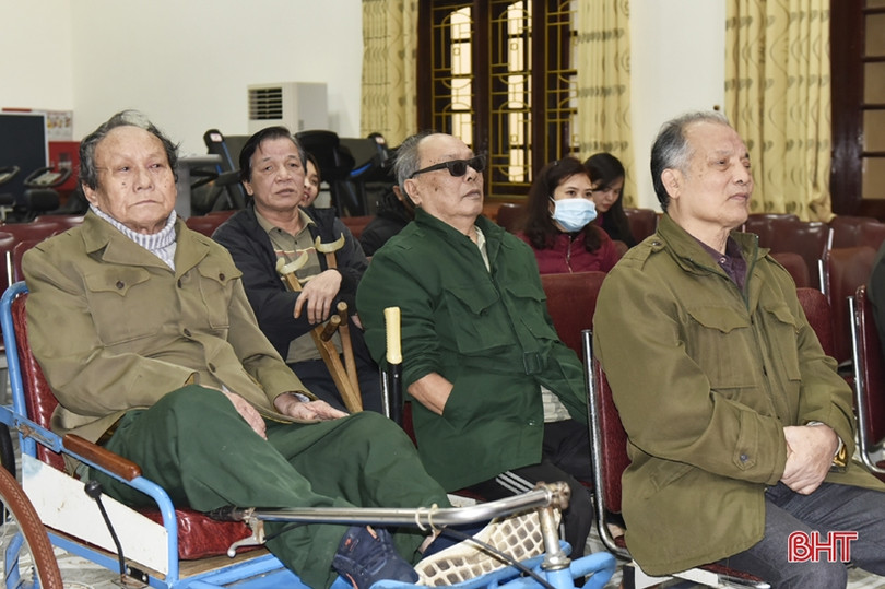 Lãnh đạo Hà Tĩnh chúc tết các trung tâm điều dưỡng thương binh ở Nghệ An