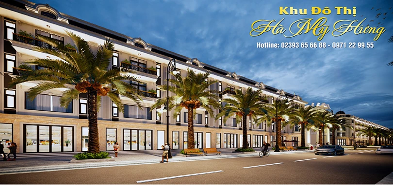 Khu đô thị Hà Mỹ Hưng - điểm nhấn của thành phố Hà Tĩnh