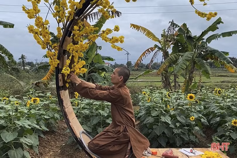 Các chùa ở Hà Tĩnh trang hoàng đón tết Quý Mão 2023