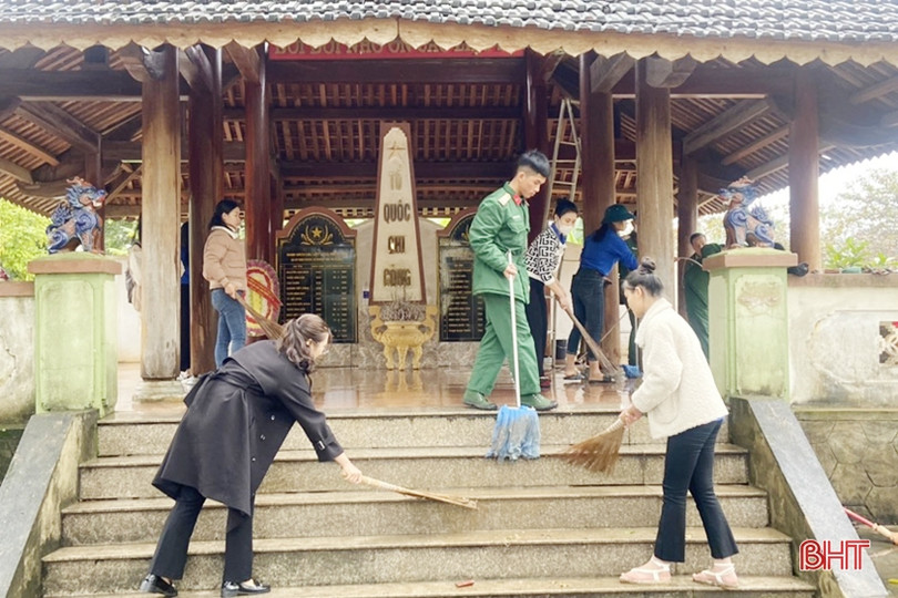 Nhiều hoạt động ý nghĩa, ấm tình quân dân ở Hương Khê