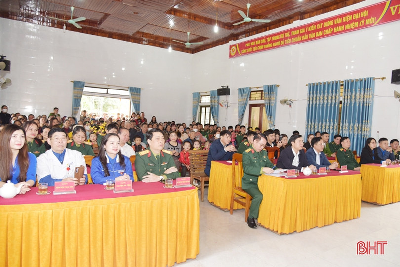 Nhiều hoạt động ý nghĩa, ấm tình quân dân ở Hương Khê