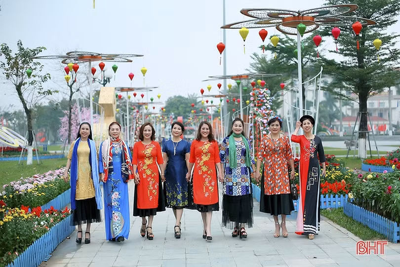 Hòa cùng không gian văn hóa tết trên các miền quê Hà Tĩnh