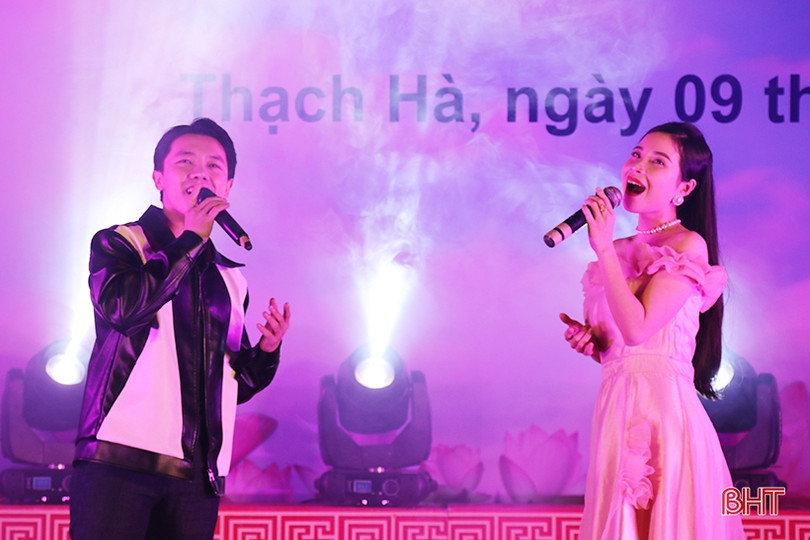 Đặc sắc chương trình nghệ thuật mừng Đảng - mừng xuân tại Thạch Hà