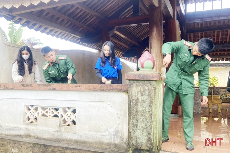Nhiều hoạt động ý nghĩa, ấm tình quân dân ở Hương Khê