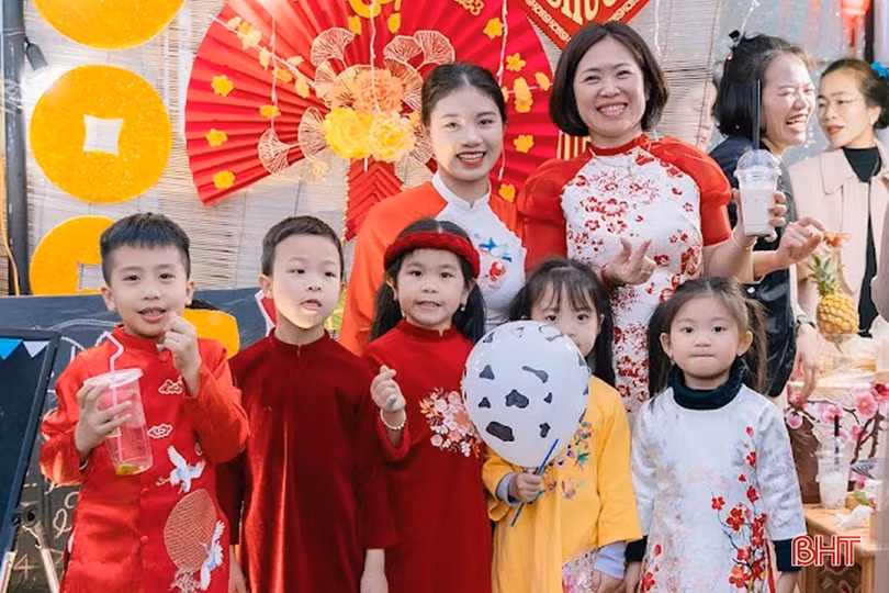 Đặc sắc lễ hội ẩm thực Trường Mầm non Trung Kiên