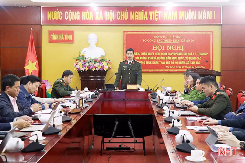 Tập trung tuyên truyền đến người dân Hà Tĩnh về cách thức khai thác, sử dụng thông tin về cư trú