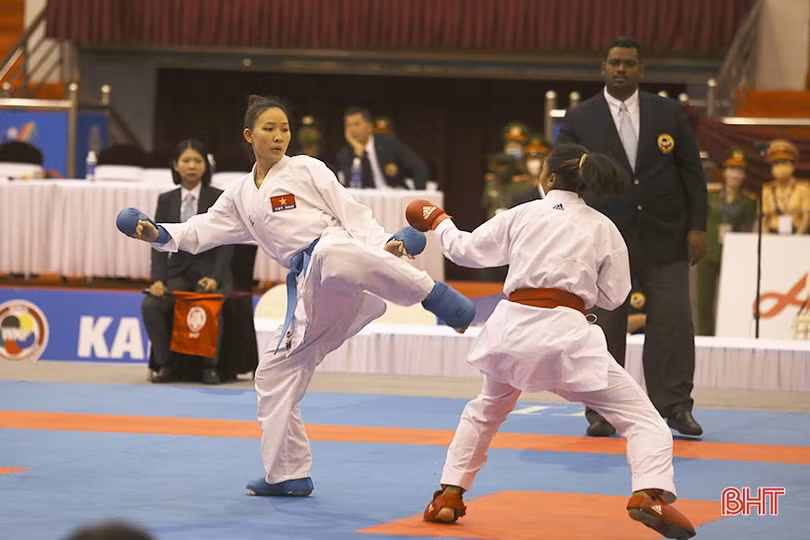 “Bông hồng thép” của làng karate Hà Tĩnh
