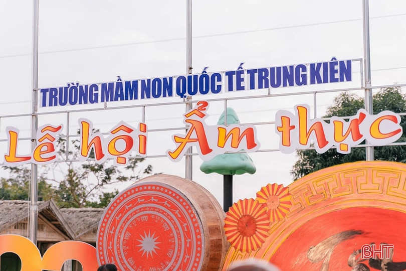 Đặc sắc lễ hội ẩm thực Trường Mầm non Trung Kiên