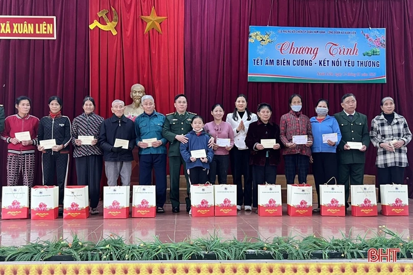 BĐBP Hà Tĩnh nỗ lực mang xuân ấm đến với người dân khó khăn vùng biên giới