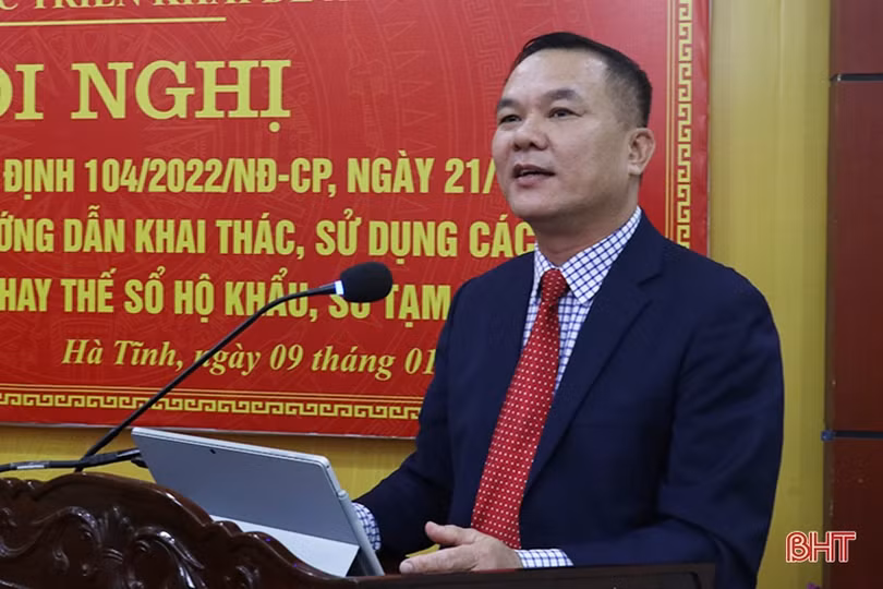Tập trung tuyên truyền đến người dân Hà Tĩnh về cách thức khai thác, sử dụng thông tin về cư trú