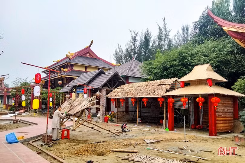 Hòa cùng không gian văn hóa tết trên các miền quê Hà Tĩnh