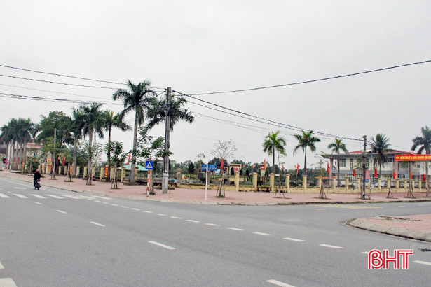 Thị trấn Thạch Hà huy động hàng chục tỷ đồng chỉnh trang đô thị