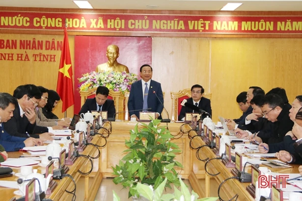 Hà Tĩnh triển khai kế hoạch phát triển KT-XH năm 2019