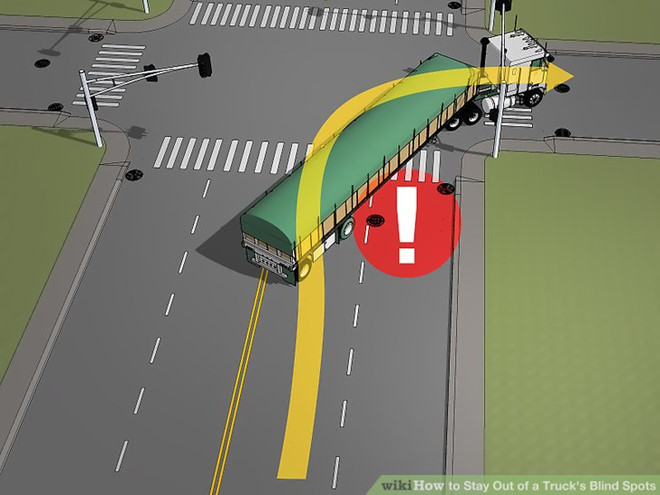 Những kỹ năng an toàn khi đi gần xe container hình ảnh 2 Những kỹ năng an toàn khi đi gần xe container