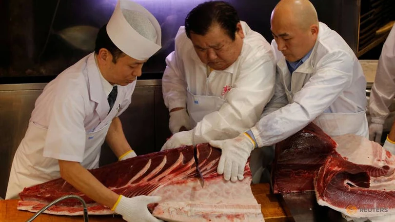 Cận cảnh con cá ngừ có giá kỷ lục hơn 250 triệu đồng/kg