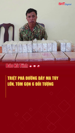 Triệt phá đường dây ma túy lớn, tóm gọn 6 đối tượng