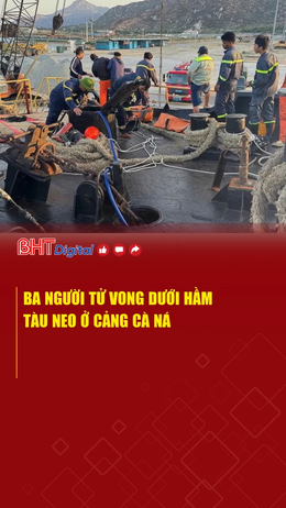 3 người tử vong dưới hầm tàu neo ở cảng Cà Ná