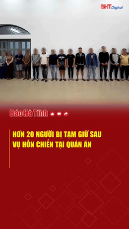 Hơn 20 người bị tạm giữ sau vụ hỗn chiến tại quán ăn