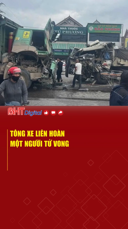 Tông xe liên hoàn, một người tử vong