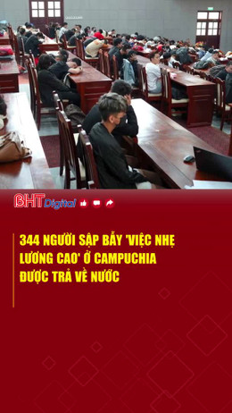 344 người sập bẫy 'việc nhẹ lương cao' ở Campuchia được trả về nước