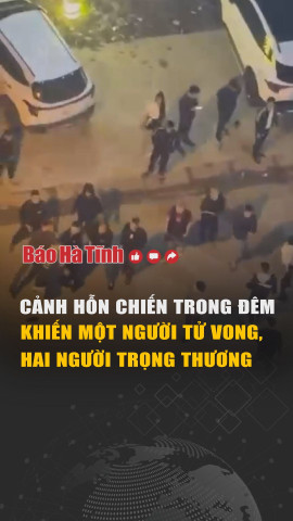 Cảnh hỗn chiến trong đêm khiến một người tử vong, hai người trọng thương