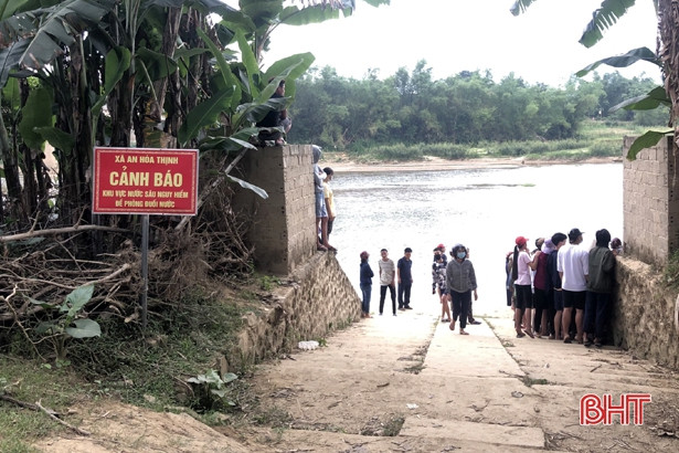 Tắm sông Ngàn Phố, một nam sinh huyện miền núi Hà Tĩnh bị đuối nước