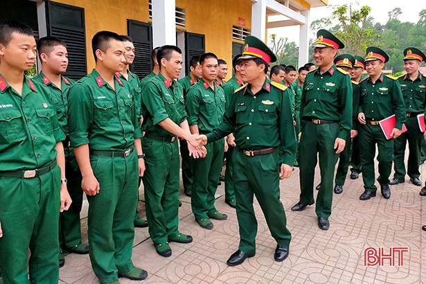 Trung đoàn 841 Bộ CHQS Hà Tĩnh tổ chức huấn luyện 90 chiến sỹ mới