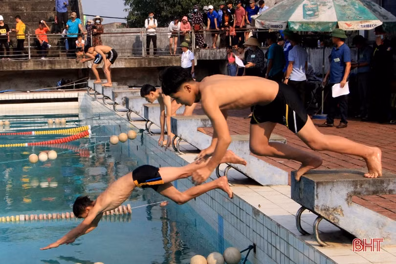 Hội khỏe Phù Đổng Hà Tĩnh hoàn thành các nội dung thi đấu, trao 282 huy chương