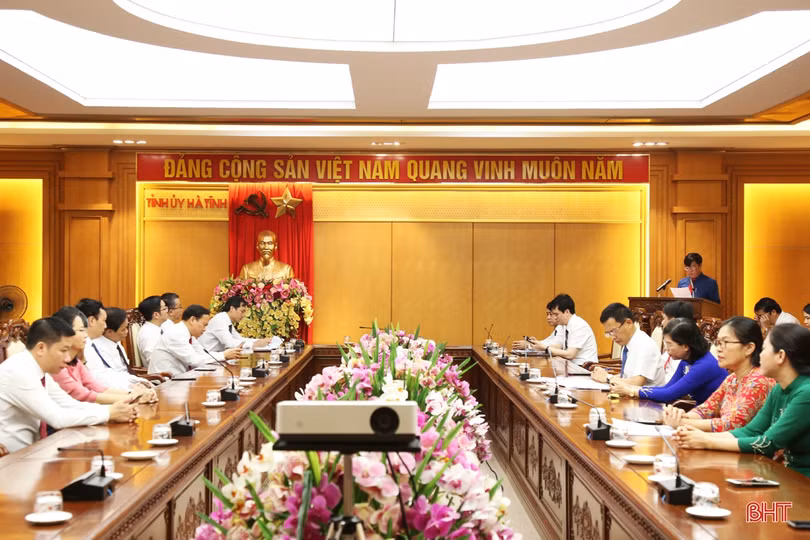 Hà Tĩnh: Điều động, bổ nhiệm chức danh lãnh đạo các ngành