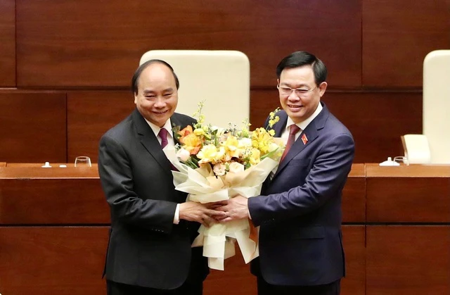 Quốc hội chính thức miễn nhiệm Thủ tướng Nguyễn Xuân Phúc