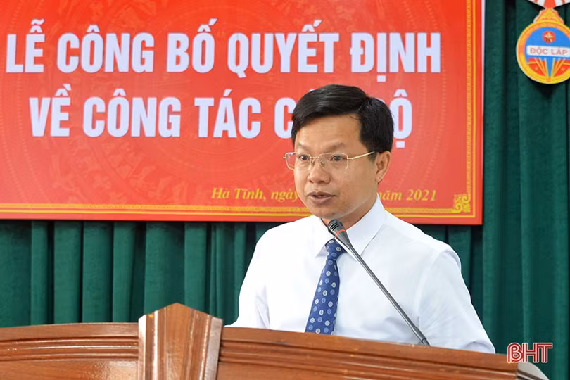 Hà Tĩnh: Điều động, bổ nhiệm chức danh lãnh đạo các ngành