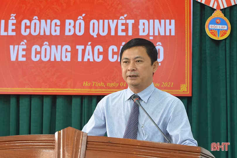 Hà Tĩnh: Điều động, bổ nhiệm chức danh lãnh đạo các ngành