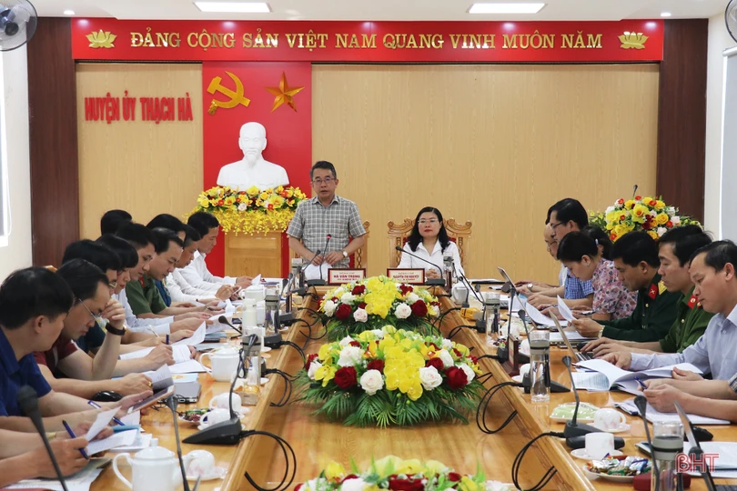 Thạch Hà cần chủ động các phương án về công tác nhân sự trong bầu cử