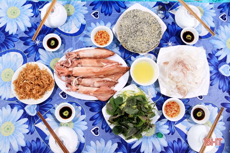 Mực nhảy Vũng Áng hút khách từ đầu hè