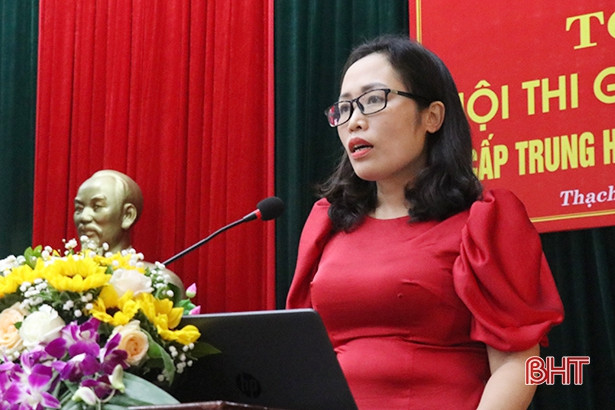 30 giáo viên xuất sắc trong Hội thi giáo viên dạy giỏi THCS huyện Thạch Hà