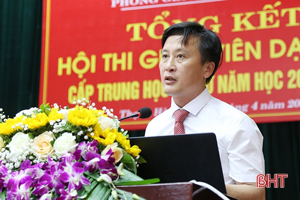 30 giáo viên xuất sắc trong Hội thi giáo viên dạy giỏi THCS huyện Thạch Hà