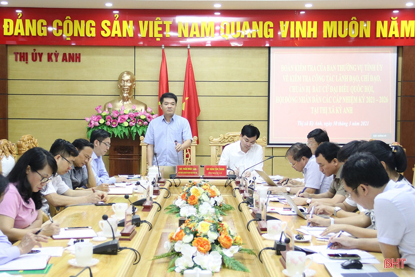 Sâu sát cơ sở, đảm bảo dân chủ tối đa trong bầu cử ở thị xã Kỳ Anh