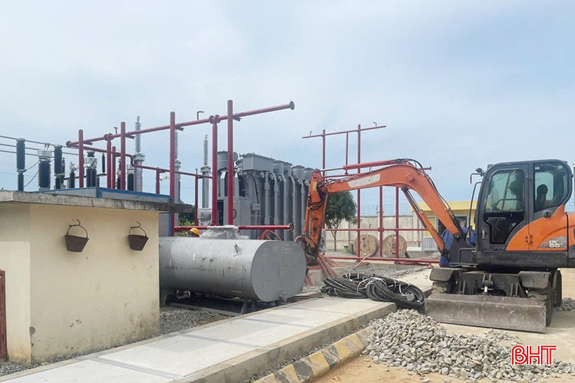 Thi công dự án lắp đặt máy biến áp T2 TBA 110kV Nghi Xuân. 094.jpg