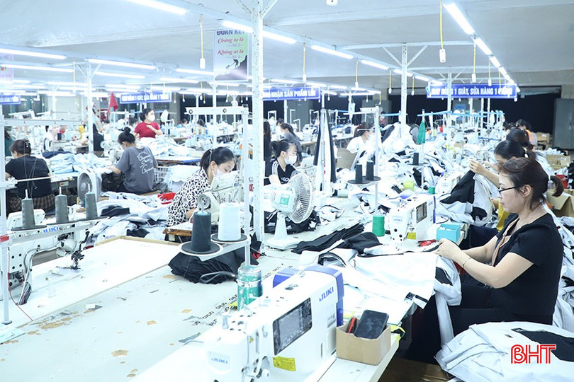 Hầu hết doanh nghiệp may mặc tại Hà Tĩnh đã nhận đơn hàng đến cuối năm 2025. bqbht_br_0956.jpg