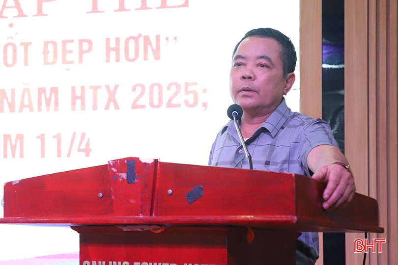 Ông Nguyễn Ngọc Dung - Chủ tịch HĐQT kiêm Giám đốc HTX Dịch vụ nông nghiệp Quỳnh Lương (TX Hồng Lĩnh): Đề nghị các cơ quan chức năng tiếp tục quan tâm, hỗ trợ HTX nông nghiệp trên địa bàn đổi mới, hoạt động hiệu quả. bqbht_br_900.jpg