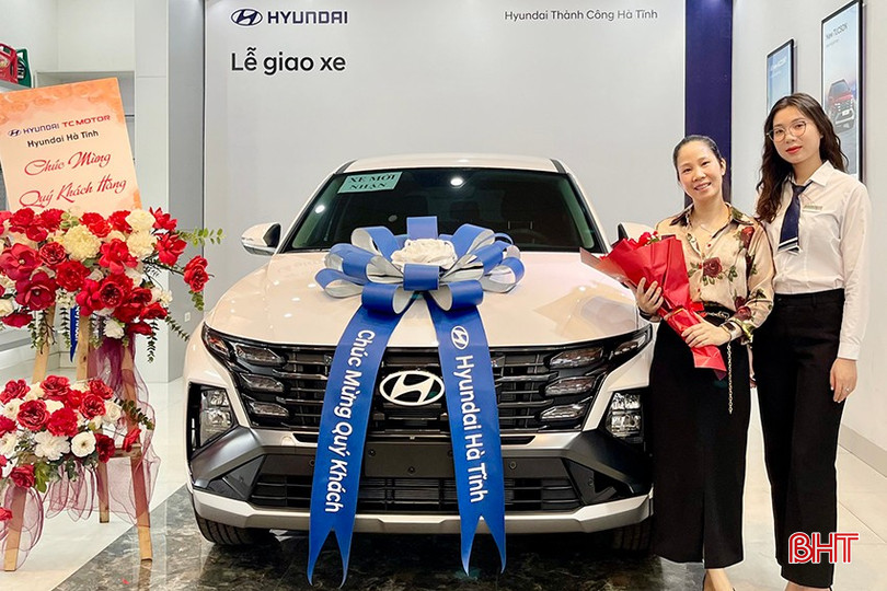 Hiện khoảng 30 - 40% khách hàng mua ô tô tại Hyundai Hà Tĩnh có nhu cầu vay ngân hàng, thế chấp bằng chính xe ô tô. Ảnh minh họa. bqbht_br_z6845078699953-da68439aad449ddbeff96f825e2e1ea7.jpg