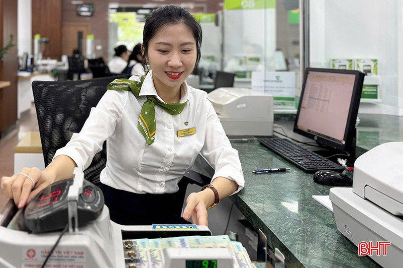 Tổng dư nợ tín dụng của Vietcombank Hà Tĩnh hiện đạt 18.466 tỷ đồng. bqbht_br_0936.jpg