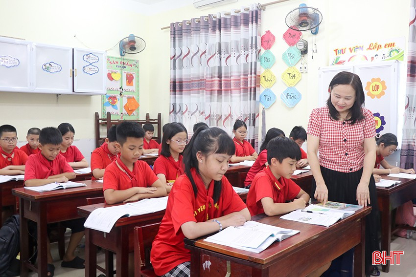Toàn tỉnh có gần 1.100 học sinh lớp 5 đăng ký kiểm tra đánh giá năng lực vào Trường THCS Lê Văn Thiêm. bqbht_br_a2.jpg