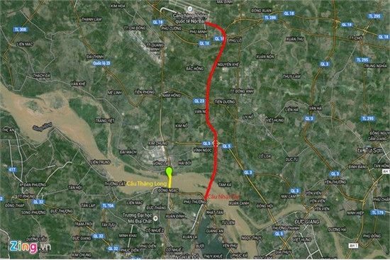 Hình ảnh đầu tiên về đường Võ Nguyên Giáp ở Hà Nội ảnh 8