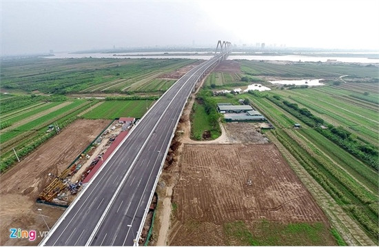 Hình ảnh đầu tiên về đường Võ Nguyên Giáp ở Hà Nội ảnh 1