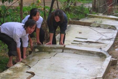 Hệ thống tường rào, khuôn viên Trường Tiểu học Lộc Yên ...